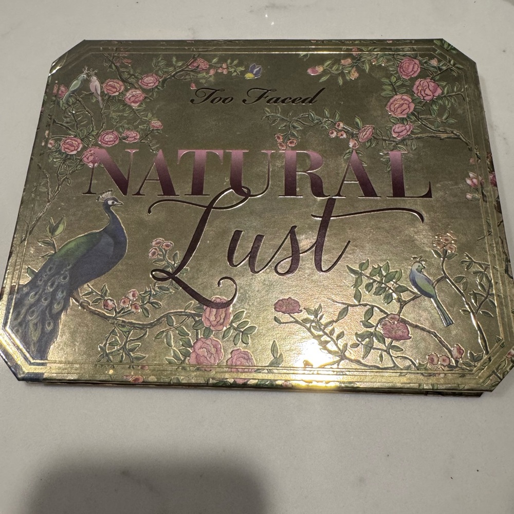 Too Faced Natural Lust Palette with Floral Design